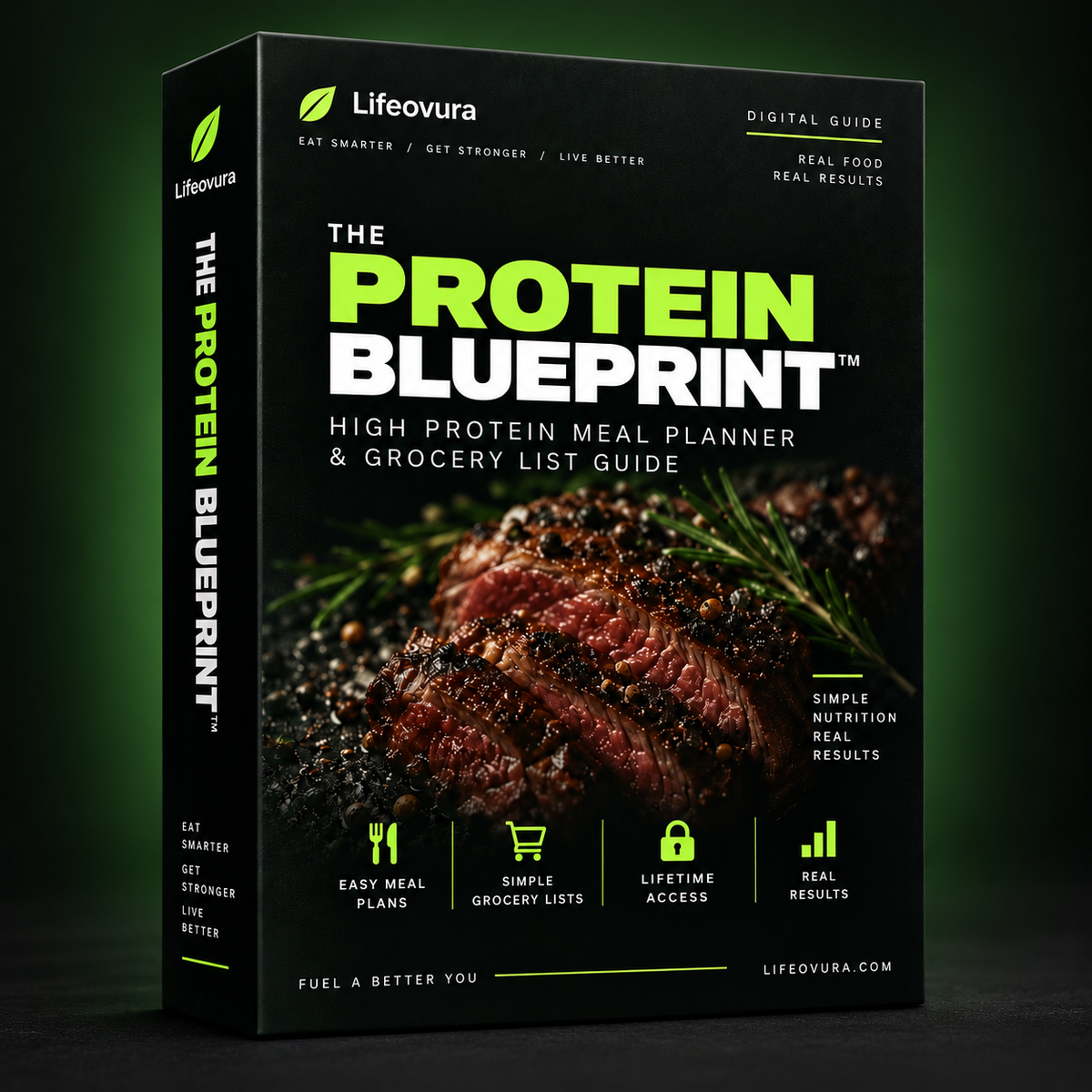 The Protein Blueprint™ High Protein Meal Planner & Grocery List Guide